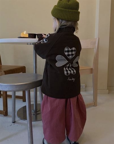 Sissel Edelbo Kids - Lillibeth Mini Jakke - Checked Brown